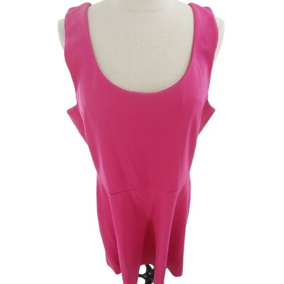 NWT J. Crew dress fuchsia large - Picture 3 of 12